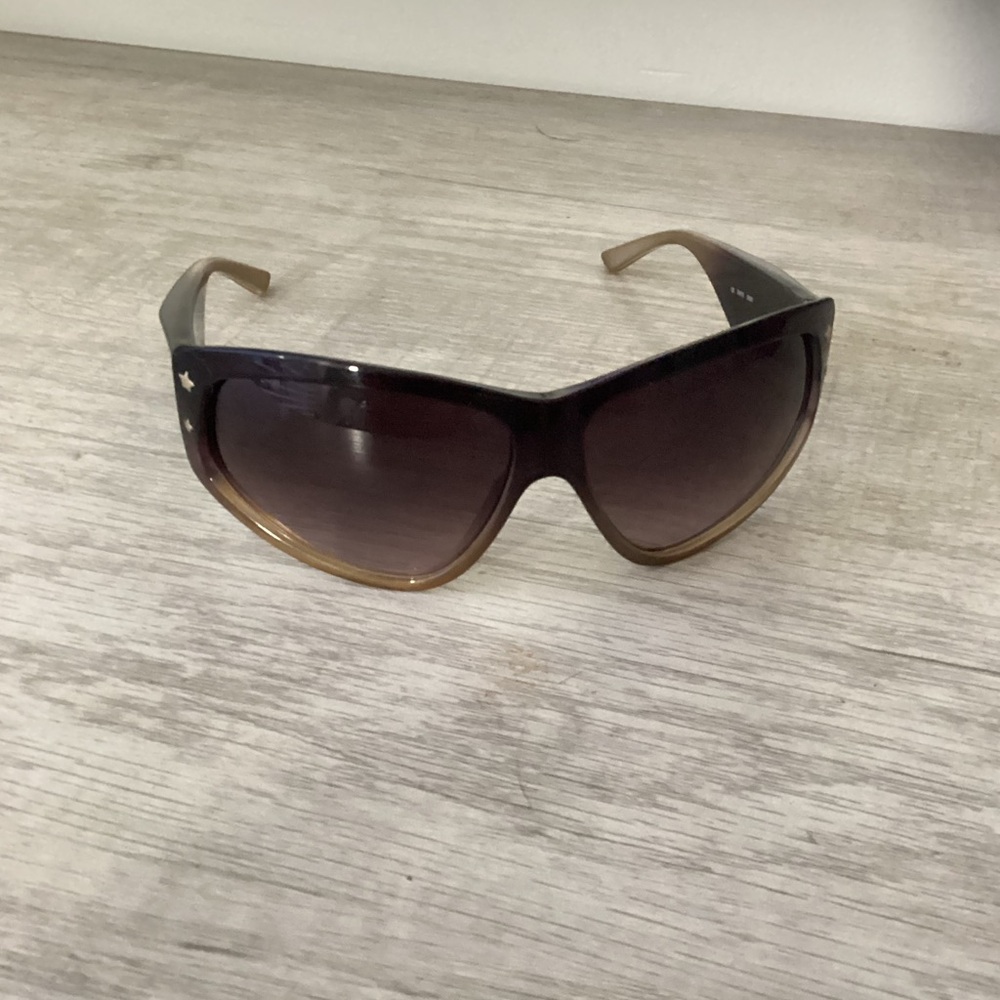 Y2K Jimmy Choo Purple Ombre Star 125 Made In Italy  Designer Sunglasses Frames